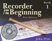 Recorder from the Beginning Book 1 Classic Edition Book and CD NEW 014027185