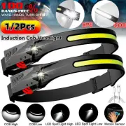 Night Buddy 230º LED Headlamp Head Torch Hiking Camping Outdoor Waterproof AU