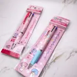 日本進口三麗鷗SANRIO 美樂蒂雙子星UNI三菱三色可換筆芯原子筆