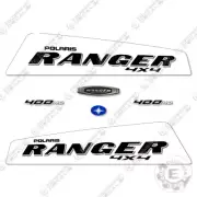 Fits Polaris Ranger 400 H.O. Decal Kit UTV - WHITE - 09-10 7 YEAR 3M VINYL!