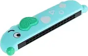 EXQUIMEUBLE Harmonica Cartoon Design Portable Music Instrument for Early Education Engaging and Washable for Parties Fun Learning Experience