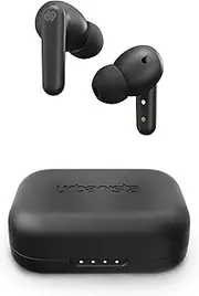 Urbanista London True Wireless in-Ear Headphones Noise Cancelling Headphones, 25 Hours Runtime, Hi-Fi Stereo Sound, Bluetooth 5.0, Built-in Microphone, Compatible Android and iOS, Black