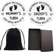 Gifts for Birth, Decision Coin, Christening Gift boy and Girl, Gifts for Expe...