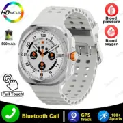 Smart Watch 7 Ultra AMOLED Bluetooth Calls Fitness Tracker Waterproof Sports New