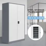 Lockable Filing Cabinet Office Furniture Document Storage with Adjustable Shelves