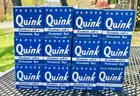 Parker Quink Box & Red Ink Bottle Case of 12 Correcting New Old Stock 4oz 1940's