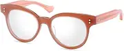 [DITA] Lyons Desert Peach 53/20/144 Unisex Glasses, Desert Peach, 53/20/144