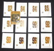 Upper Deck Authenticated Michael Jordan 22kt Gold 12 Card Complete Set UDA Rare