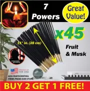 7 Powers Benben US Incense 45x11" Sticks ~ Vegan Blend ~ High Fragrance Load