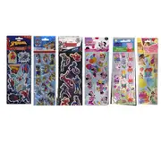 [Hunter Leisure] Bubble Sticker Sheets 3pcs - Peppa Pig Puf