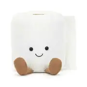 Plush and Lovely Toilet Paper Doll Roll Paper Interesting and Lovely Doll Pendant As A Holiday Gift