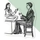 'Job Interview' Clear Decal Stickers (DC048214)