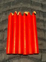 1940s-50s Halo Japan Angel Chime Party Candles Life Magazine Dripless VTG Xmas