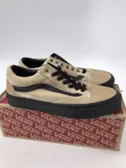Vans Old Skool Velvet M 6.5 / W 8 Tan/Black Shoes