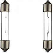 cyclingcolors 2 x SV5.5 3 W 24 V 6 x 36 light bulb car motorcycle moped scooter tractor truck van