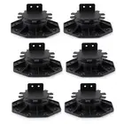 6 Pcs Joist Support Pedestals, Adjustable Decking & Flooring Support8817