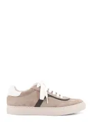 Brunello Cucinelli Bead-Embellished Lace-Up Sneakers 36,37.5,37,38.5,38,39.5,39,40,41,35.5 Nude