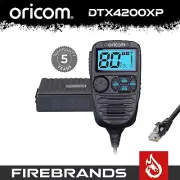ORICOM DTX4200XP Dual Receive Controller Speaker Mic UHF CB TwoWay Vehicle Radio