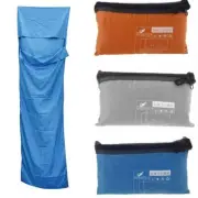 Single Sleeping Bag Liner Hostel Travel Inner Sheet Sleep Sack Camping