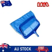 Heavy Duty Pool Leaf Rake With Fine Mesh Net Professional Cleaning Scooper