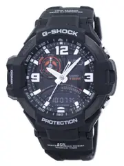 Casio G-SHOCK GRAVITYMASTER Twin Sensor Compass Thermometer GA1000-1A Mens Watch
