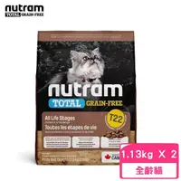 在飛比找momo購物網優惠-【Nutram 紐頓】T22無穀全能系列-火雞+雞肉挑嘴全齡