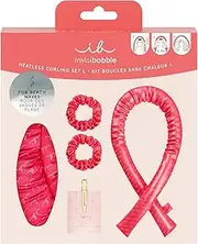 invisibobble GIFT SET Beach Curl L – Heatless Curling Set for Big, Voluminous Beach Waves – Includes 2 Hair Ties, 1 Curling Rod, 1 Hair Clip & 1 Curling Ribbon – Perfect for Glamorous Looks