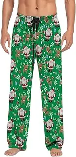 [Generic] Boy Mens Casual Pants Pajama Pants With Drawstring And Pockets Sports Pants for Men