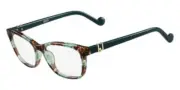 NEW Liu Jo LJ 2658R 338 Green & Brown Camouflage Eyeglasses 53mm with LJ Case
