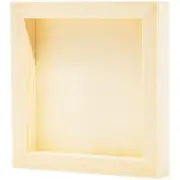 6 Pack Unfinished Wood Canvas Boards for Painting, 6x6 Square Wooden Panels f...
