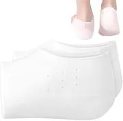 Height Increase Insole - Silicone Heel Cushion Inserts - Elastic Lifting Increasing Shoes Pads for Teens Men Women Youth Girls Family Friends Coworkers