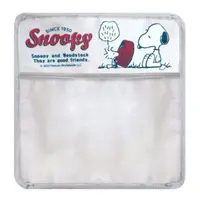 在飛比找PChome24h購物優惠-Snoopy 車用掛式防衝收納袋 (米狗碗款)