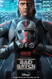 Star Wars The Bad Batch poster (hunter) - 11 x 17 inches