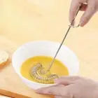 Non-stick Stainless Steel Milk Frother Egg Beater Hand Mixer Blender Whisk