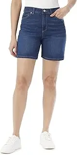 [Gloria Vanderbilt] Women's Amanda Basic Jean Short Standard, Trier Whiskers, 22