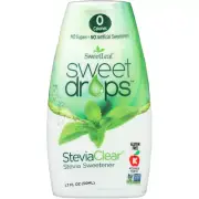Sweetleaf Sweet Drops Stevia Sweetener Steviaclear 1.7 Oz