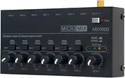 Generic Low Noise Audio Mixer Sound Mixing Mini for Meeting PC