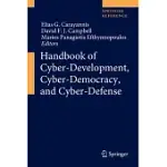 HANDBOOK OF CYBER-DEVELOPMENT, CYBER-DEMOCRACY, AND CYBER-DEFENSE