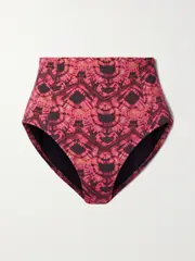 [Ulla Johnson] Ulla Johnson - Zahara Printed Bikini Briefs - Multi - small small Multi