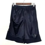 AND1 Men’s Athletic Shorts Small Blue Pockets Drawstring Workout Gym NWT