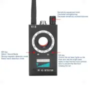 Hidden Camera Anti Spy Device Detector GPS RF Signal Wireless Audio Bug Finder