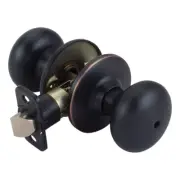 Cambridge Privacy Doorknob in Oil Rubbed Bronze