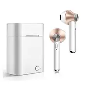 D012 Tws Bluetooth Earphone Stereo Wireless Headphones Running Sport Bass Headset With Mic For Iphone Xiaomi Huawei Gold
