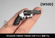 1/6 Miniature Smith Wesson Revolver M500 Pistol Weapon Model Toy For 12'' Figure