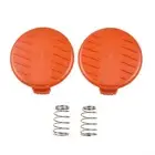 Replacement Spool Cap + Springs for Craftsman 90074526 Trimmer/Edger (2pcs)