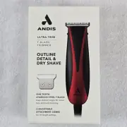 Andis T-Blade Hair Ultra Trimmer Clippers Kit Barber Beard And Mustache Machine