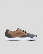 [Lucid] Lucid Men's Geomet Shoes in Grey/Mushroom Size 4 4 Grey/Mushroom