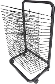 Art Drying Rack for Classroom Paint Drying Rack Art 25 Layer Metal Desktop Artwork Storage Display Rack Art Drying Rack for Classroom Painting Crafts Space Saving