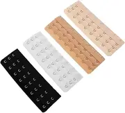[GAROZATION] 4pcs Underwear Buckle Extension Buckle Corset Extender Corset Loops Bra Hook Extender Waist Extenders Hook Bra Strap Extender Bra Band Extender Shirt Extension Buckle Bra Extension