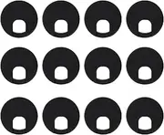 TEHAUX 12pcs Wire Hole Cover countertop Grommets Desk Cable Hole Cover Computer Grommet Wire Grommet Desk Cord Grommets Cable Wire Organizer Cable Grommet Furniture Wire and Cable Plastic
